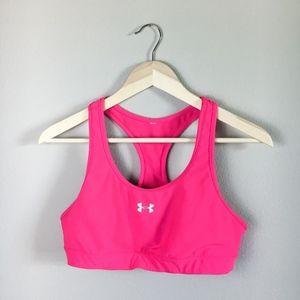 Under Armour Logo Racerback Sports Bra